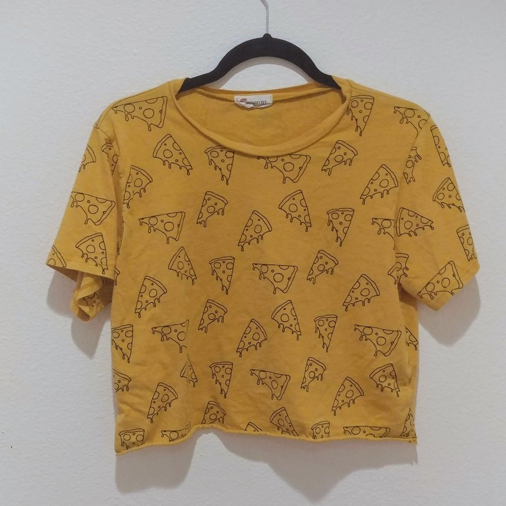 Yellow Pizza Shirt